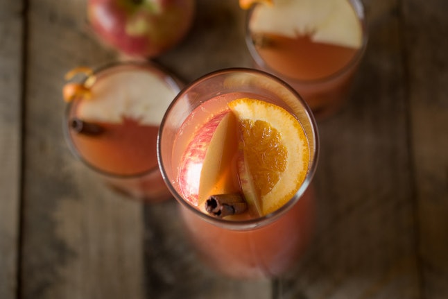 Sparkling Apple Punch from Culinary Ginger