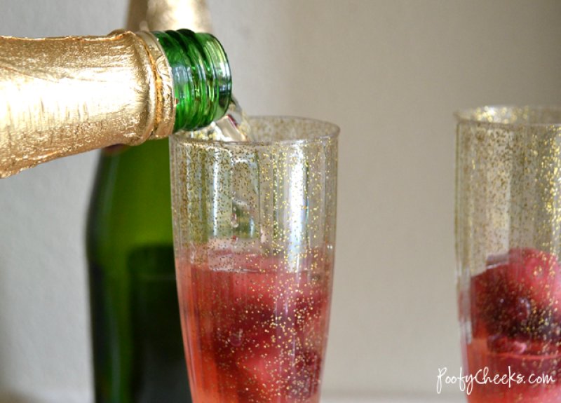 Sparkling Raspberry Mocktail