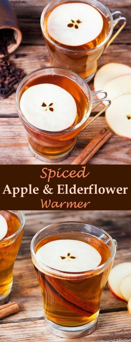 Spiced Apple & Elderflower Warmer