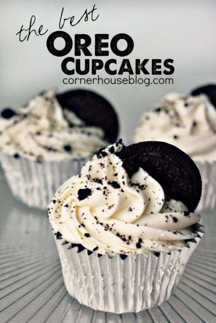 The Best Oreo Cupcakes.