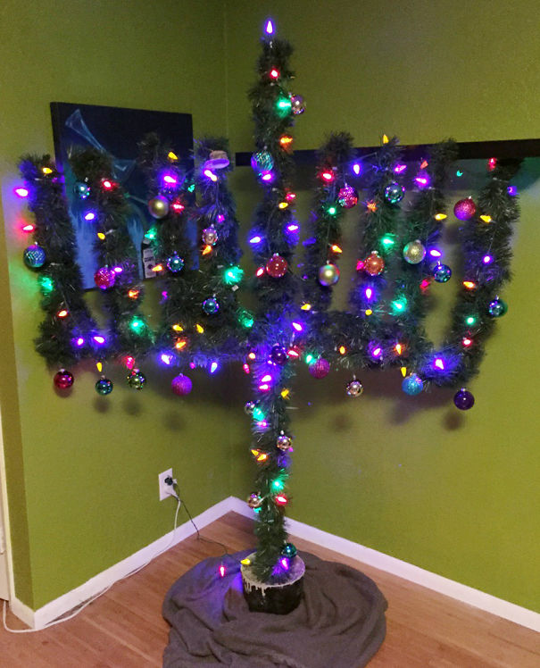 The Compromise Tree For Jewish And Christian Roommates.