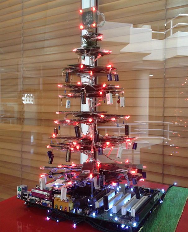 The IT Guy’s Christmas Tree.