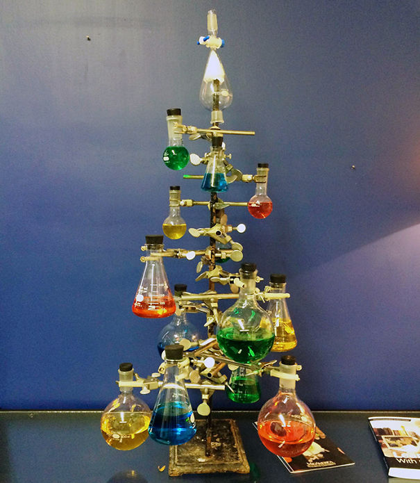 The Mad Scientist Christmas Tree.