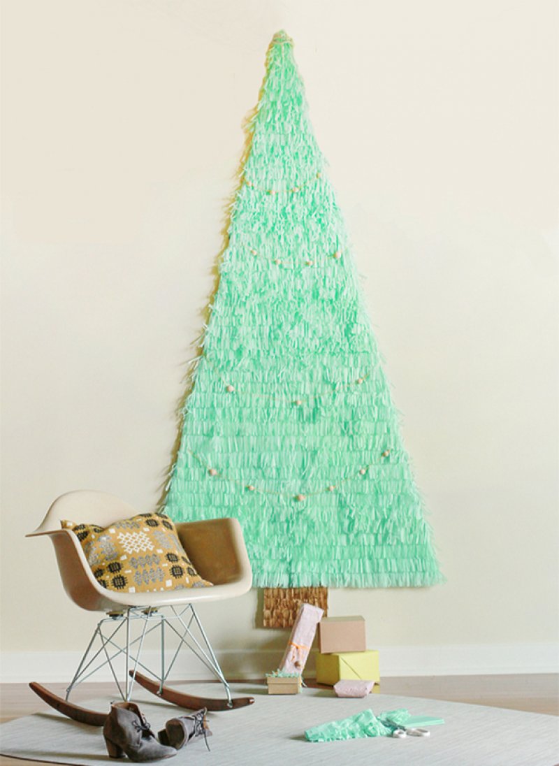 Tissue Paper Christmas Tree.