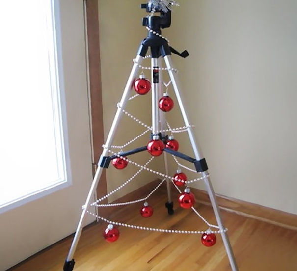 Tripod Christmas Tree.