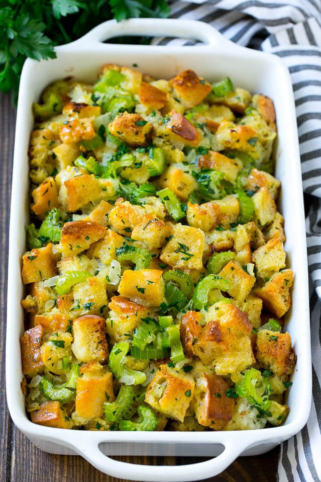 Turkey Stuffing recipe is a delicious take on the classic side dish.