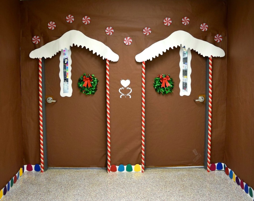 Twin Ginger Bread House Door.