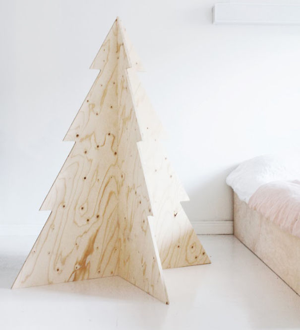 Wooden Christmas Tree.