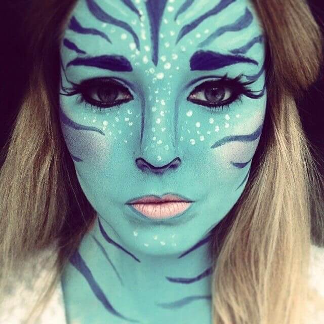 Avatar Face Paint.