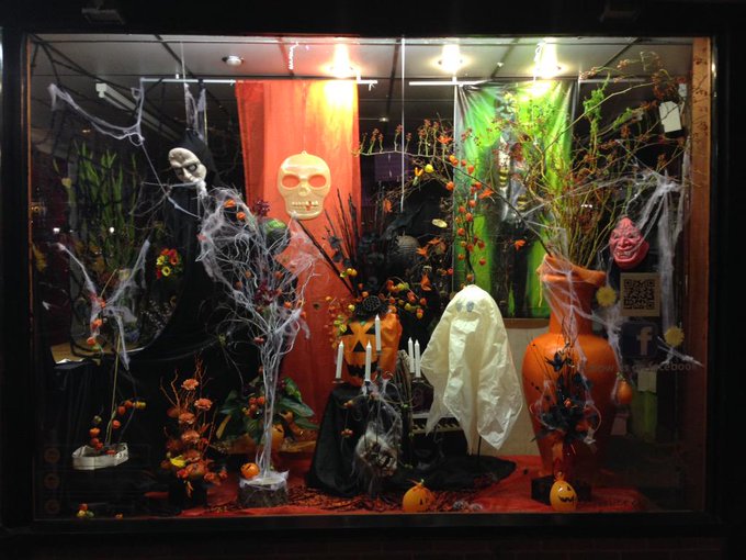 Awesome Halloween window