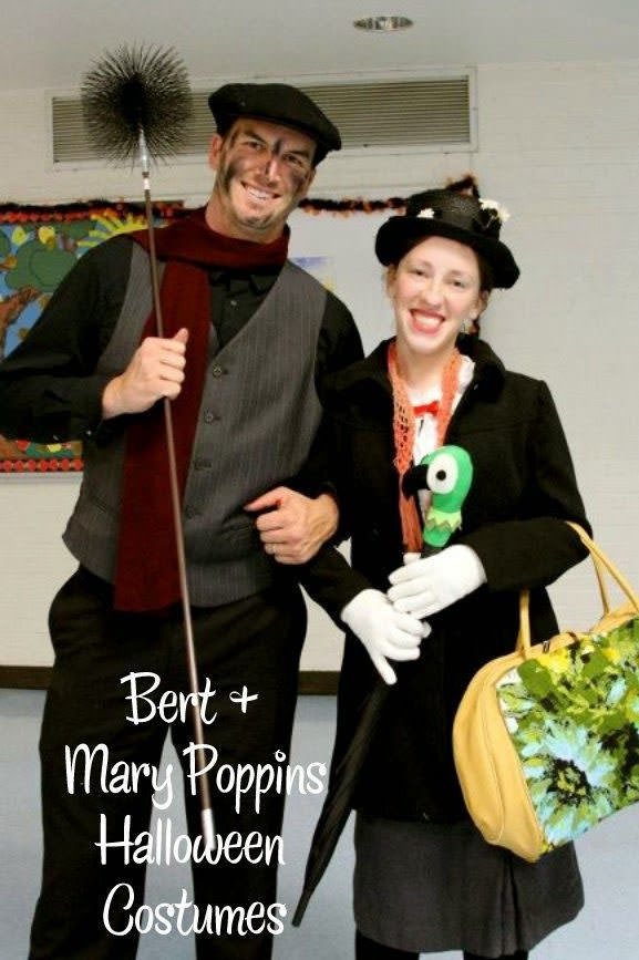 Bert & Mary Poppins Couples Halloween Costumes