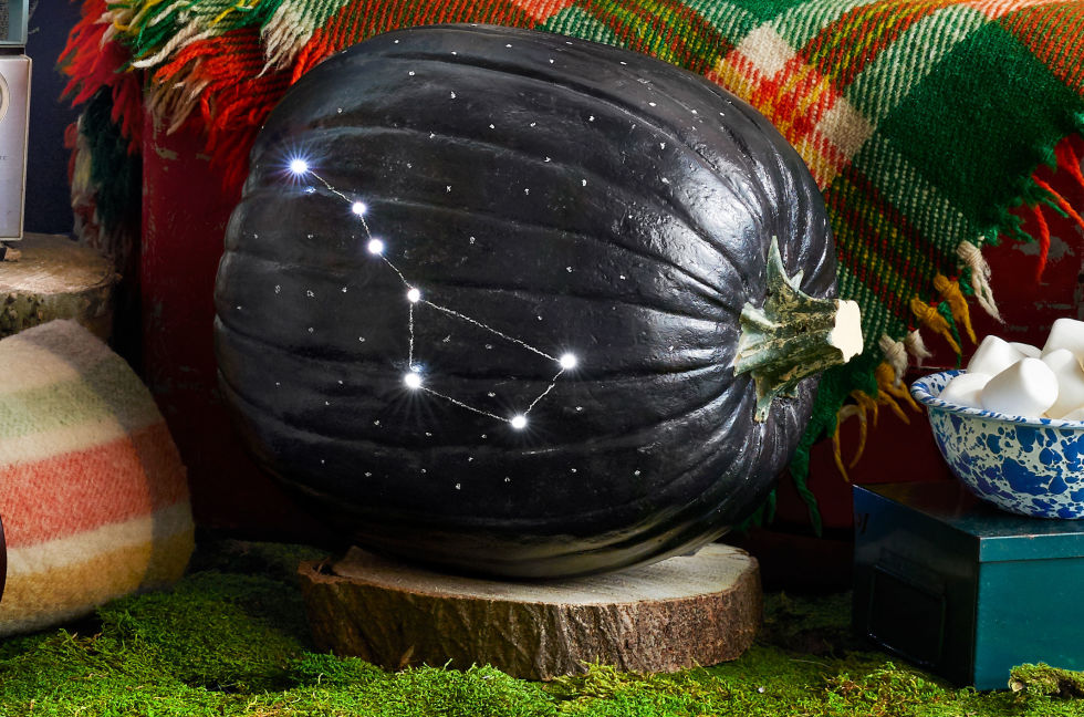 Big Dipper Pumpkin via Country Living