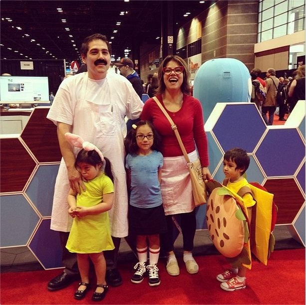 Bob’s Burgers family Halloween costume