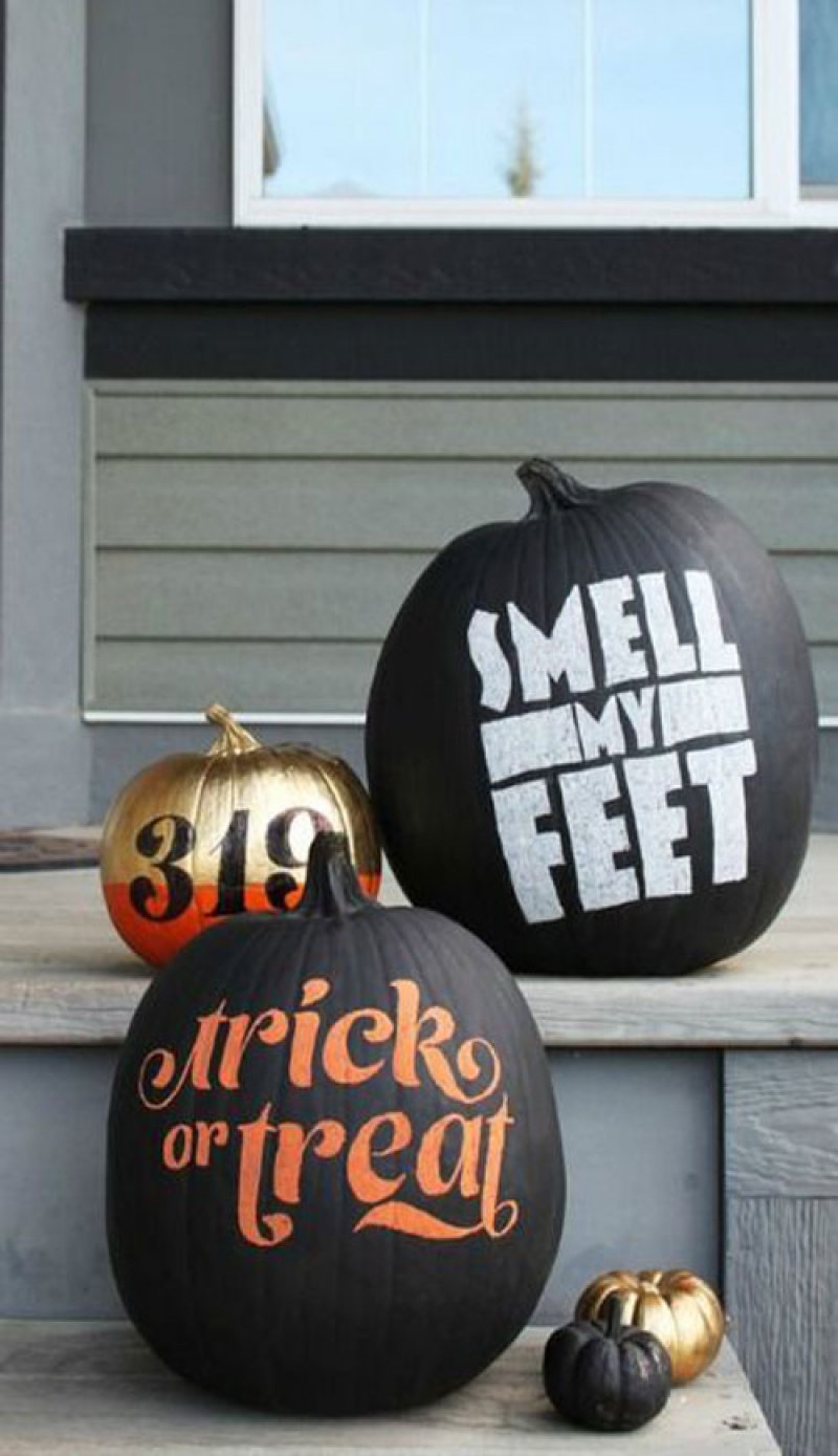 Chalkboard Pumpkins.