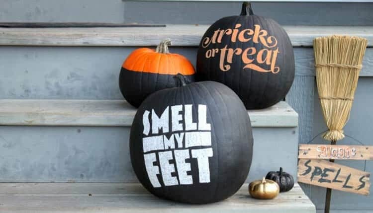 Chalkboard Pumpkins.