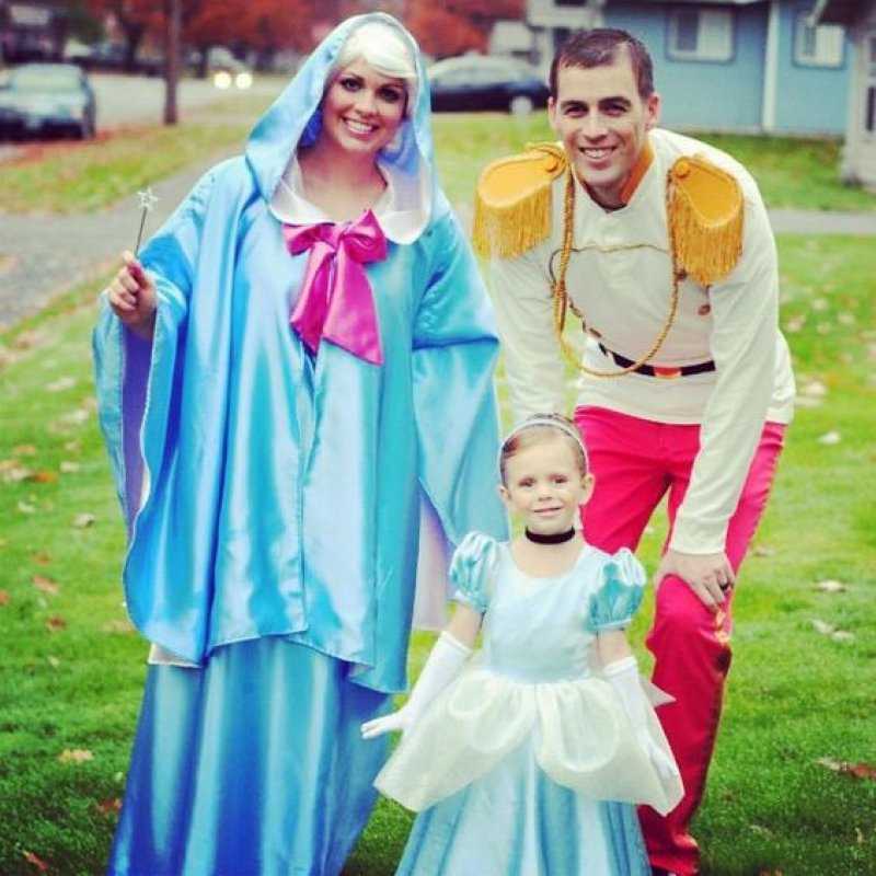 Cinderella Family Costumes.