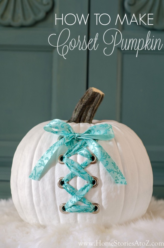 Corset Pumpkin by Home Stories A to Z