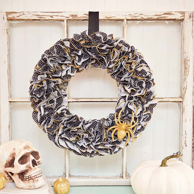 DIY Halloween Wreath