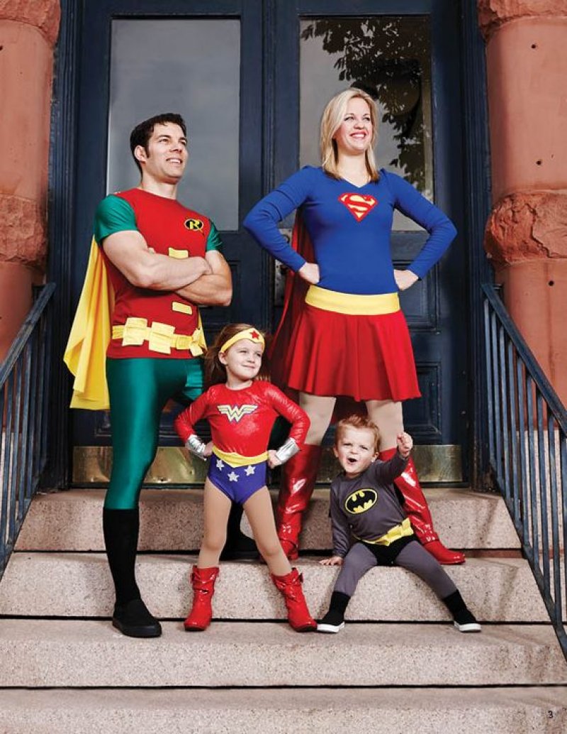 Family Superhero Costumes
