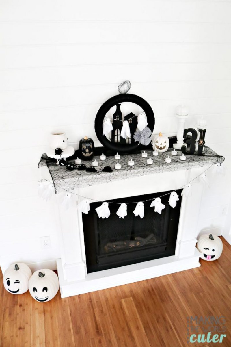 Ghostly Mantel by Making The World Cuter