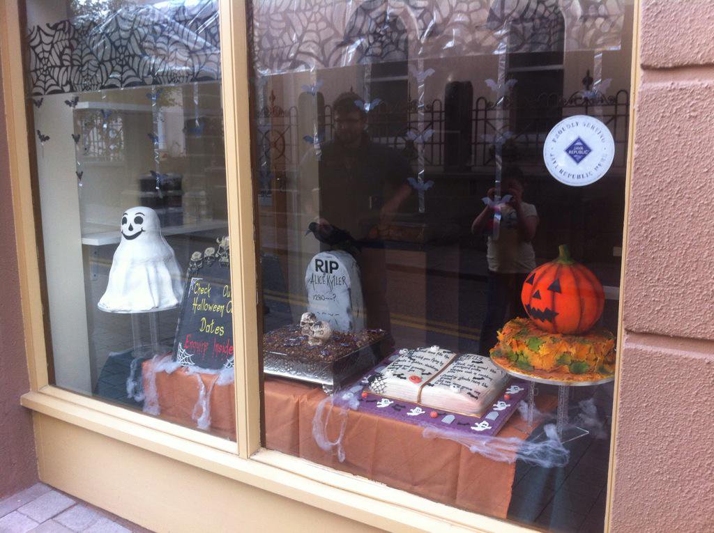 Halloween window