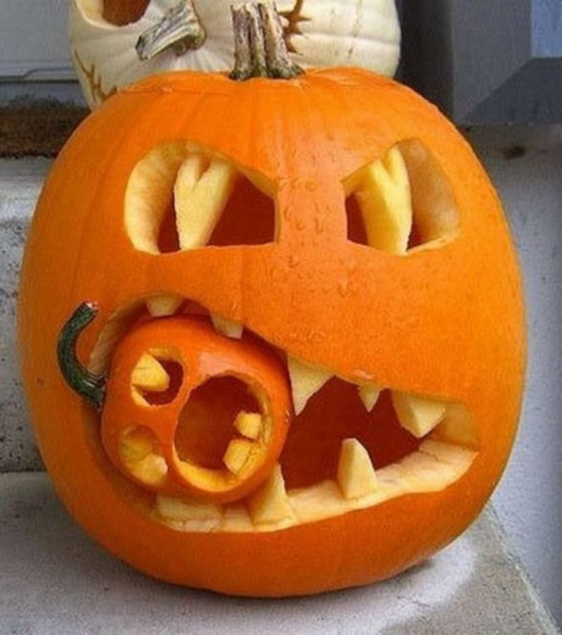 Hannibal the Cannibal Pumpkin.