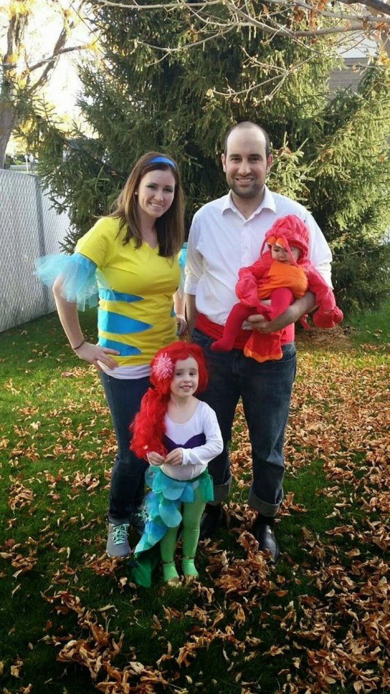 Little Mermaid Family Costumes.