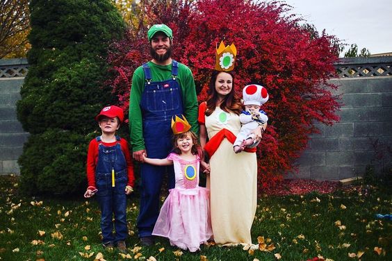 Mario Kart Character Family Costume.