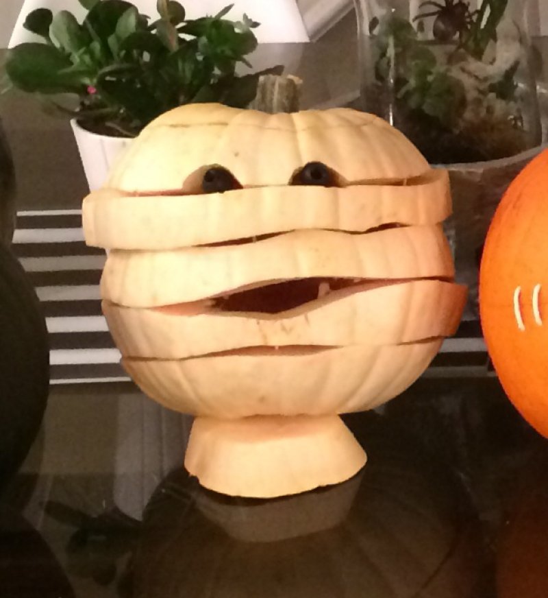 Mummy Pumpkin from Michelle Lunt