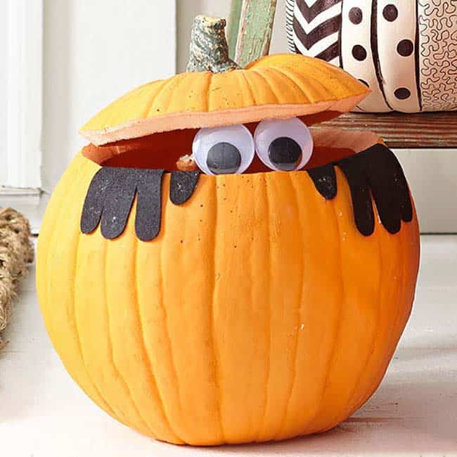 Peek-a-BOO Pumpkin.