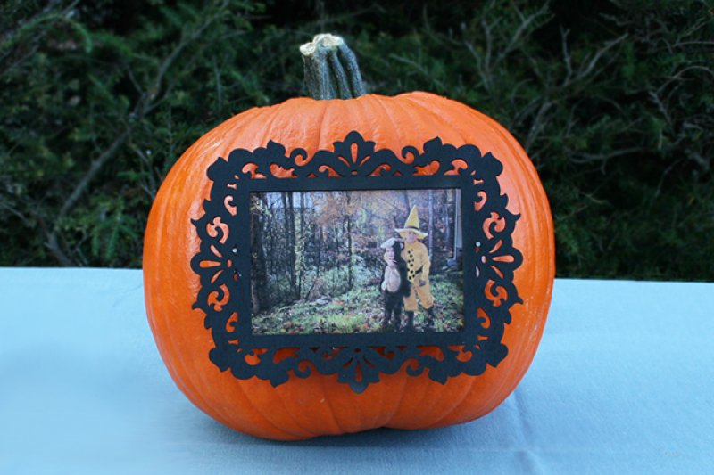 Picture Frame Pumpkin from SLR Lounge