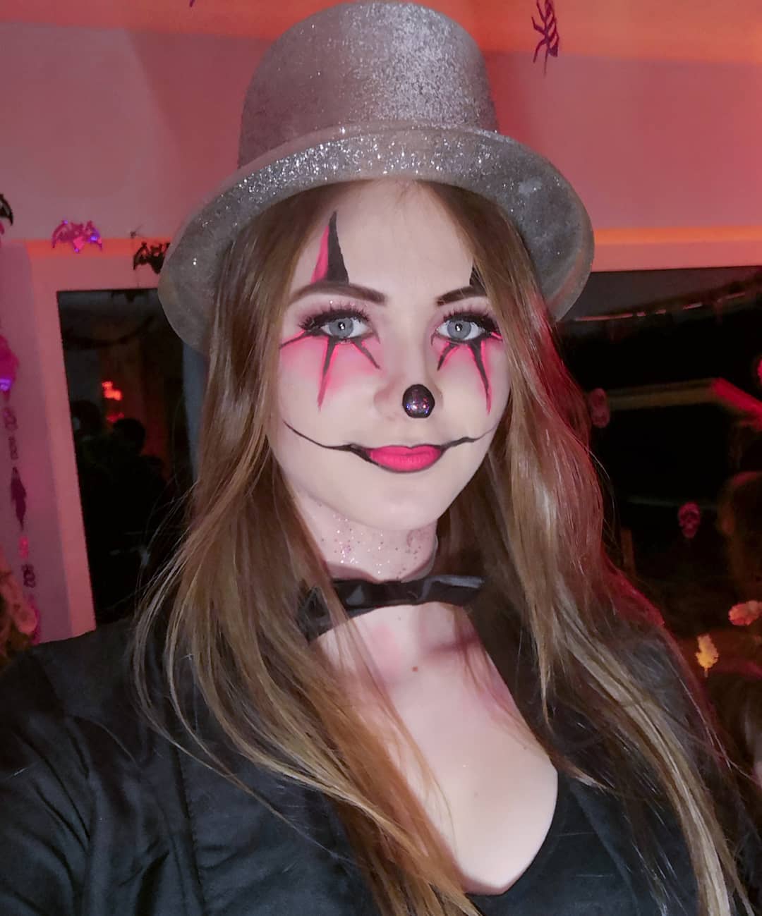 Scary Halloween Makeup.