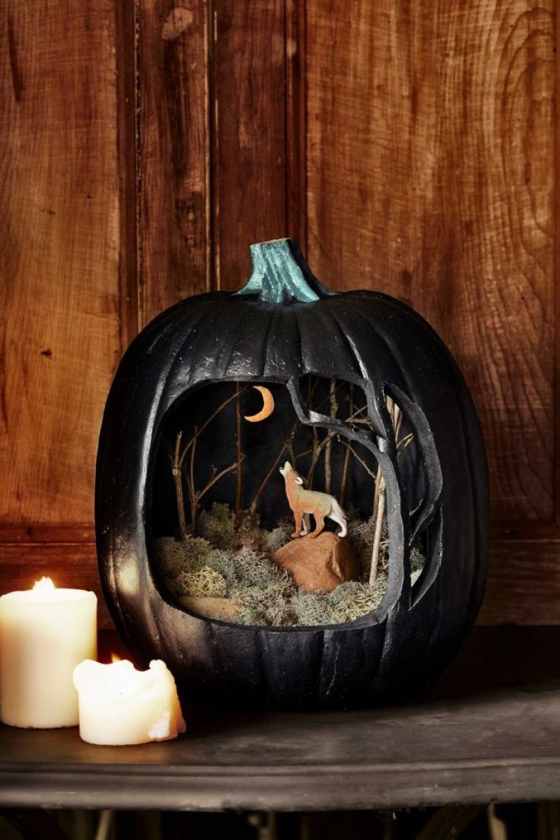 The Carved Pumpkin Diorama.