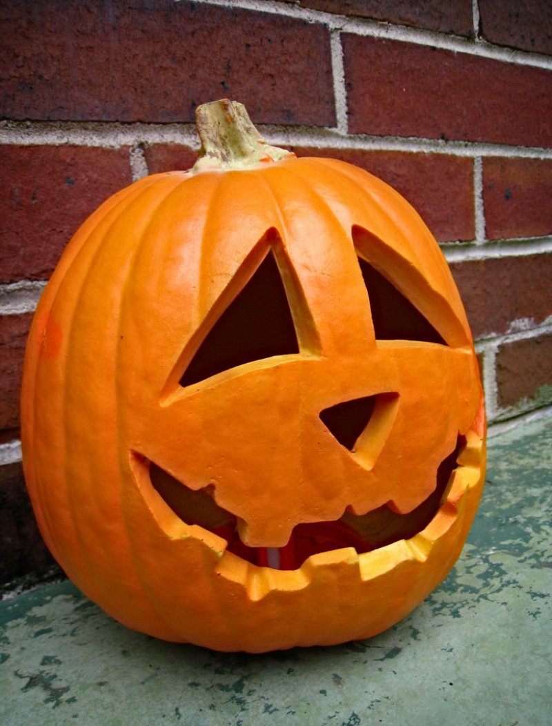 The Traditional And Classic Jack-O-Pumpkin.