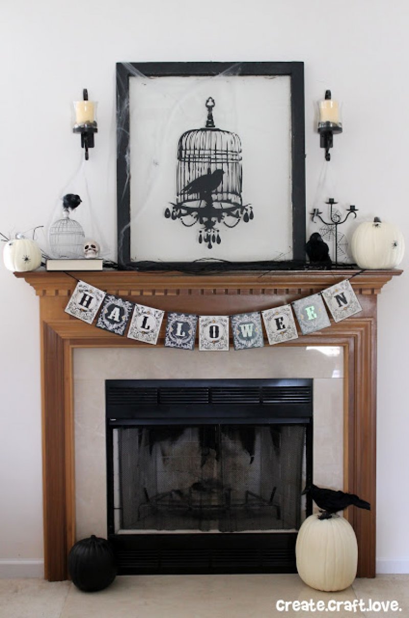 Window Art Mantel by Create Craft Love