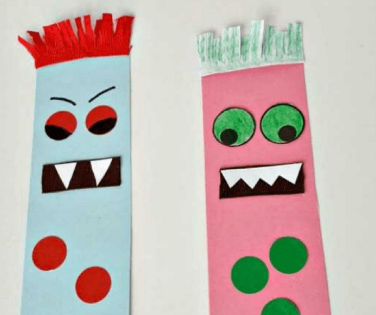 monster bookmark