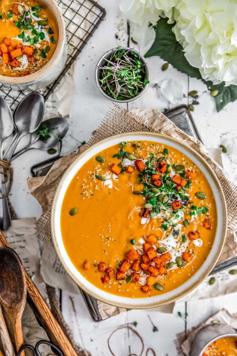 Creamy Smoky Butternut Squash Soup