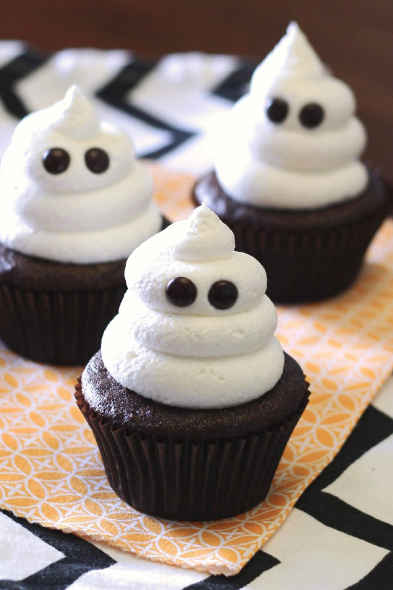 Gluten-Free Vegan Ghost Cupcakes by Sarah Bakes Gluten-Free