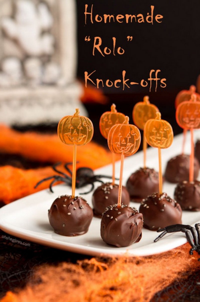 Homemade Rolo Knock-Offs by Oh She Glows