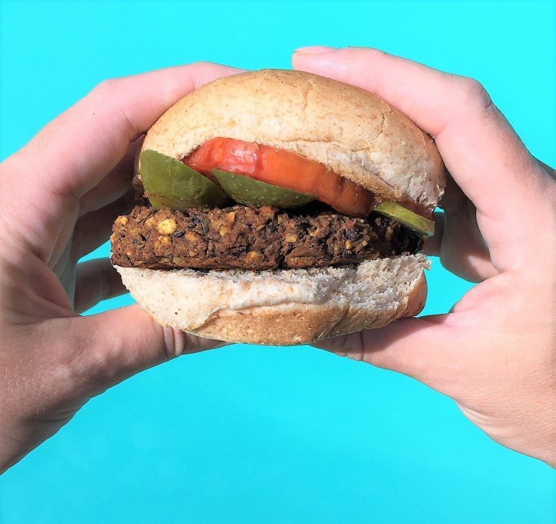 Pumpkin Black Bean Burgers