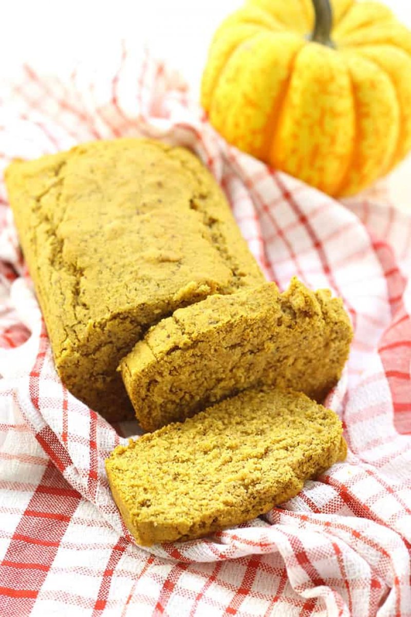 Pumpkin Cornbread via The Healthy Maven