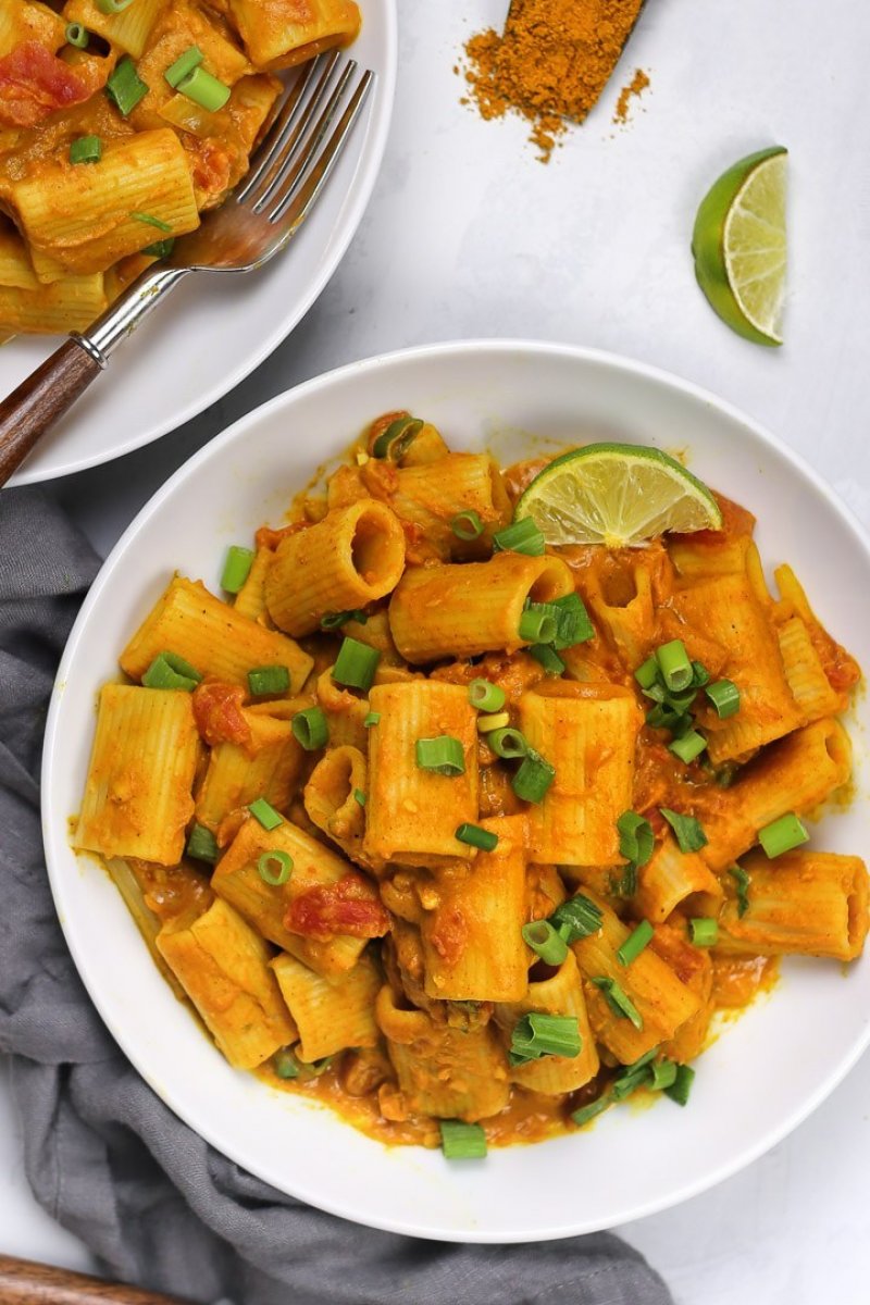 Pumpkin Curry Pasta