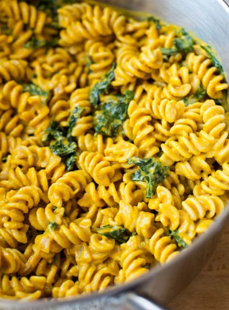 Pumpkin Macaroni and Cheese via Making Thyme for Health