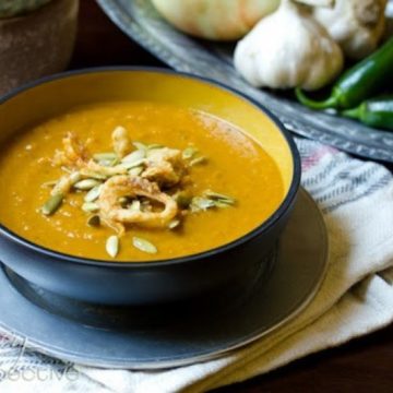 Spicy Southwest Pumpkin Soup