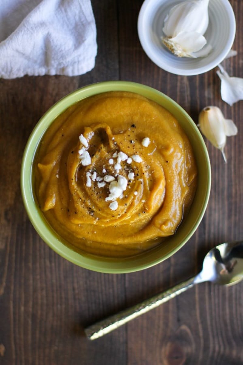 Thai Spiced Pumpkin Soup via The Roasted Root