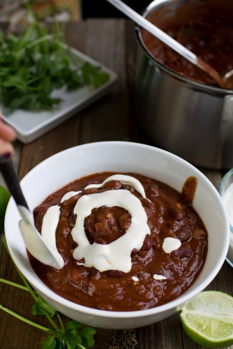 Vegan Pumpkin Chipotle Chili