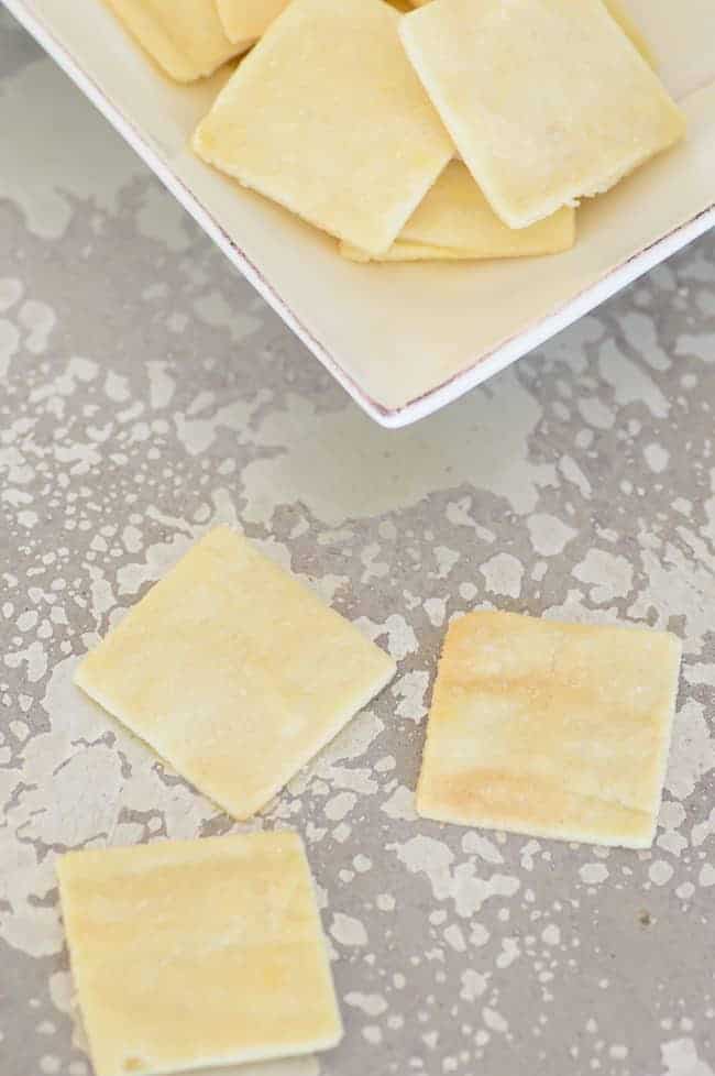 3 Ingredient Gluten-Free Paleo Crackers.