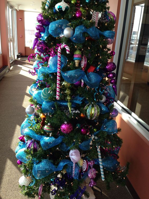 Candy Christmas tree.