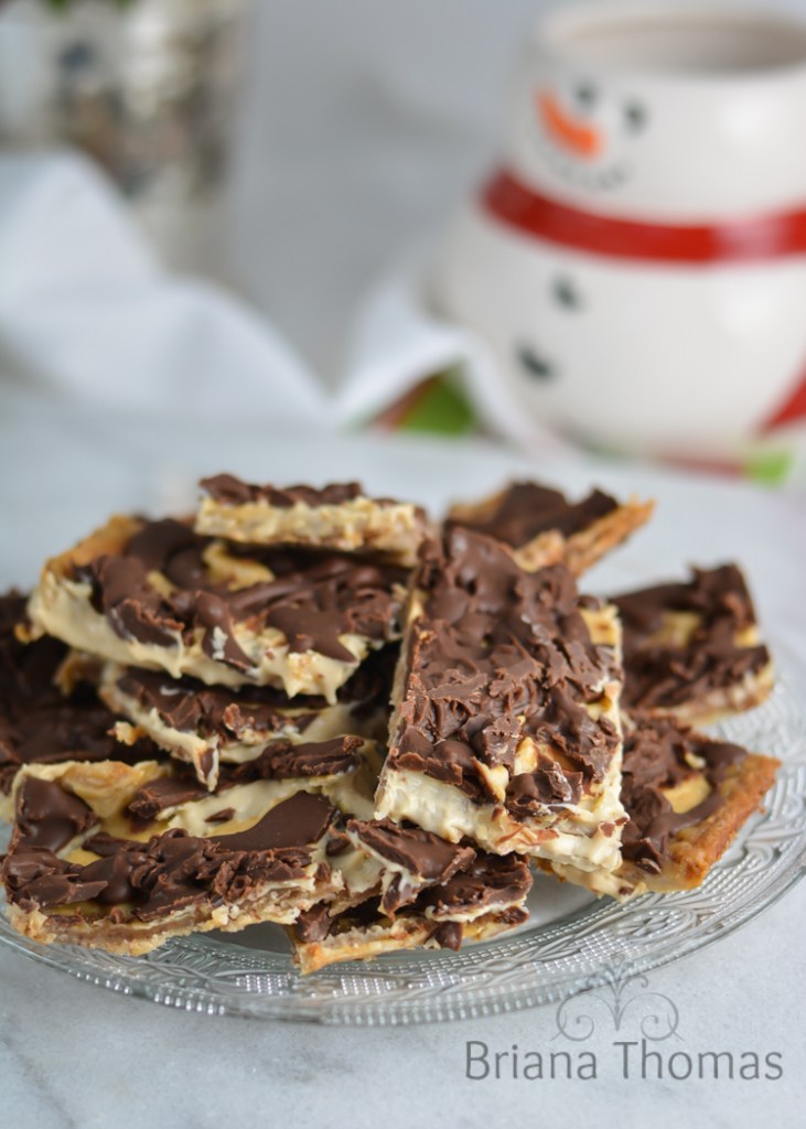 Christmas Cracker Toffee.