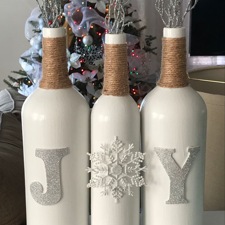 Christmas bottles!!